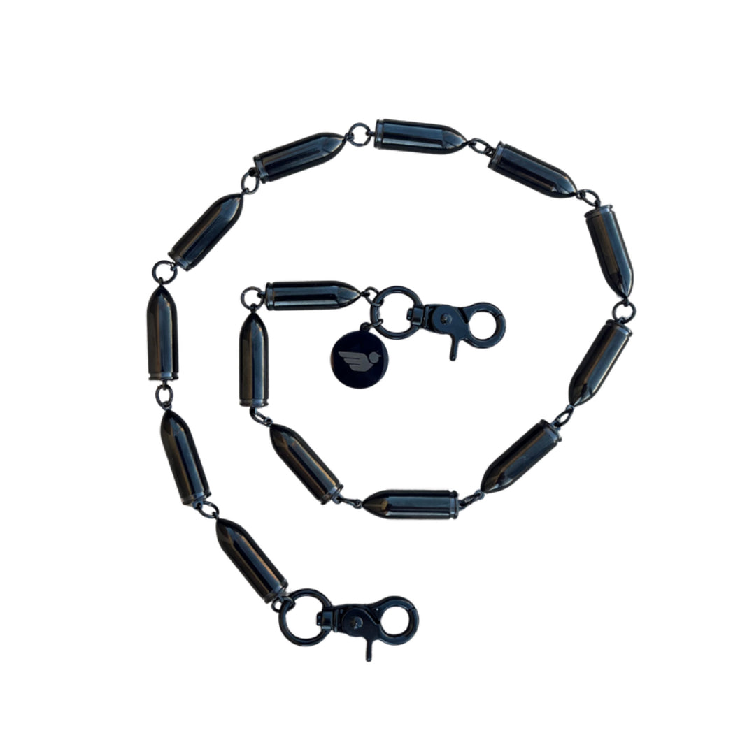 Bullet Wallet Chain (Black)
