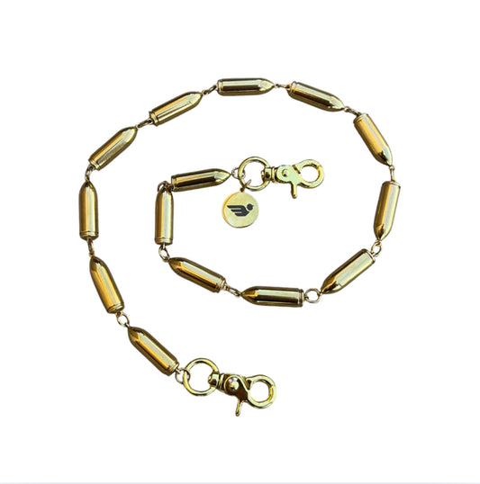 Bullet Wallet Chain (Gold)
